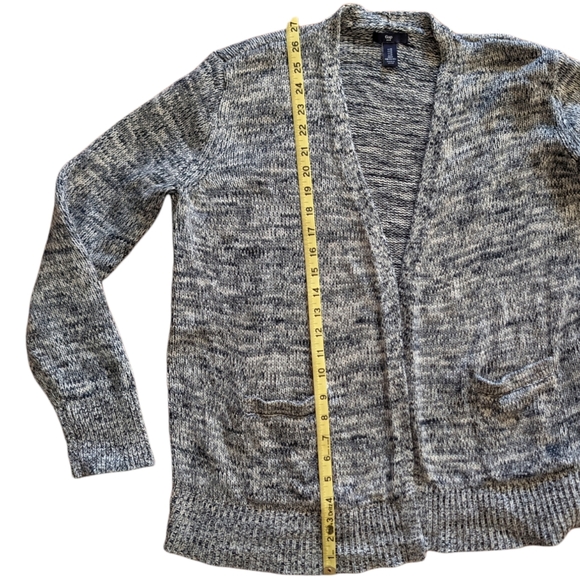 GAP Knit Open Front Cotton Cardigan Medium - Picture 8 of 11